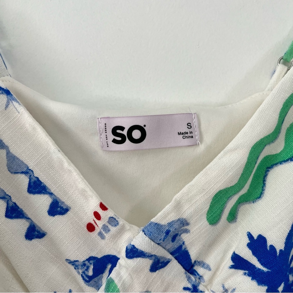 Ocean Patterned Sun Dress - Picture 6 of 7